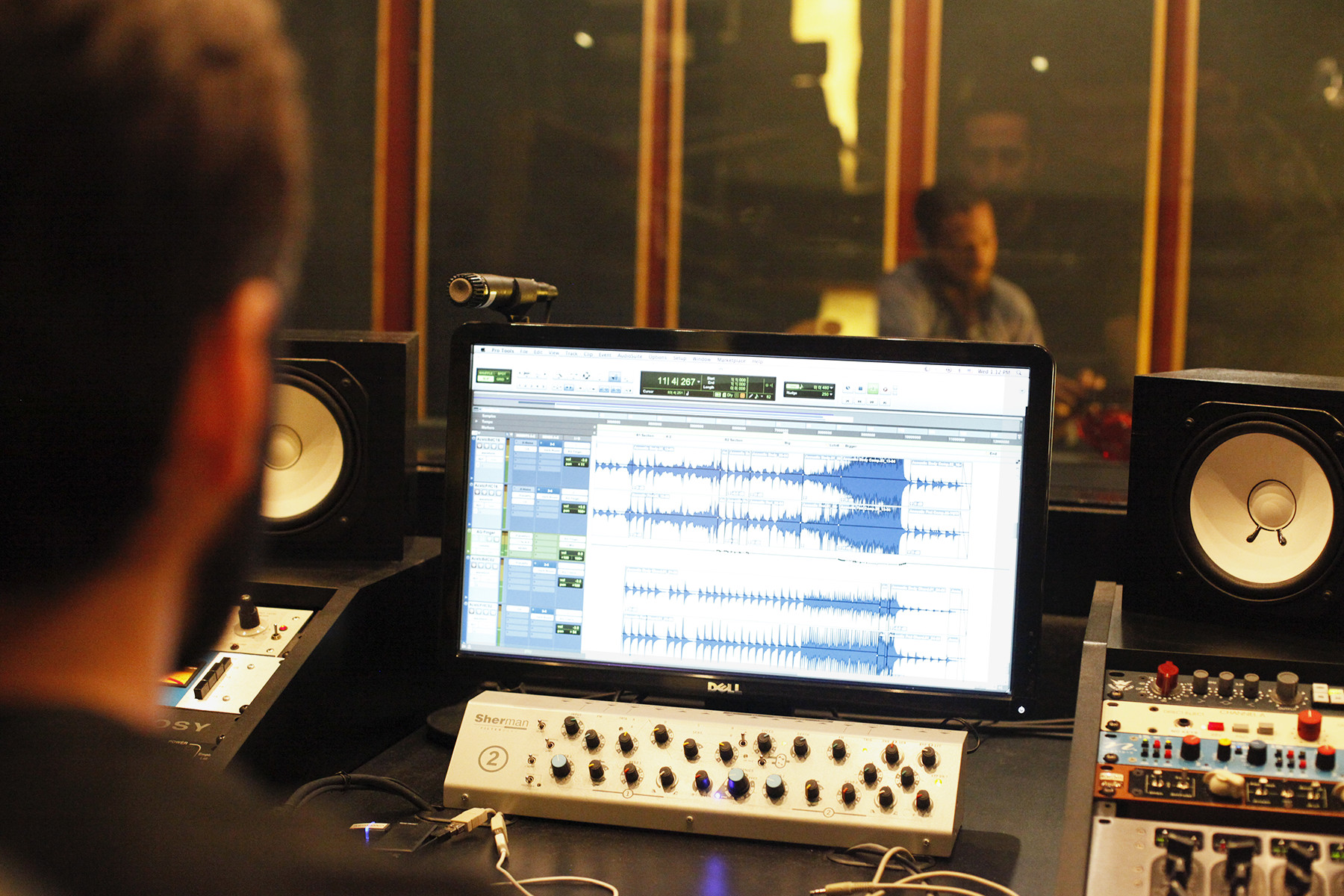 Pro Tools Recording Session